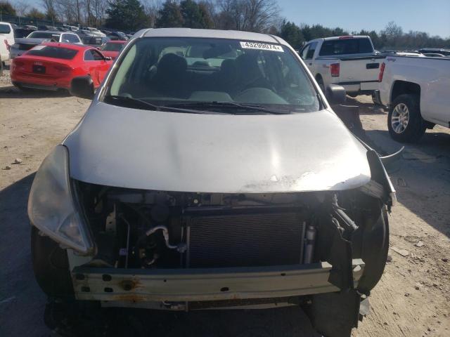 3N1CN7AP6EL842289 - 2014 NISSAN VERSA S SILVER photo 5