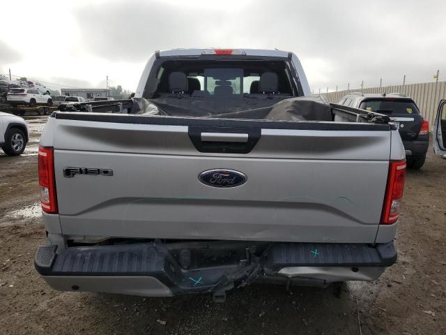 1FTEW1CG1HKC25398 - 2017 FORD F150 SUPERCREW SILVER photo 6