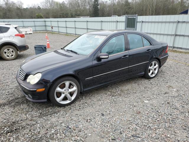 WDBRF40J35F712740 - 2005 MERCEDES-BENZ C 230K SPORT SEDAN CHARCOAL photo 1