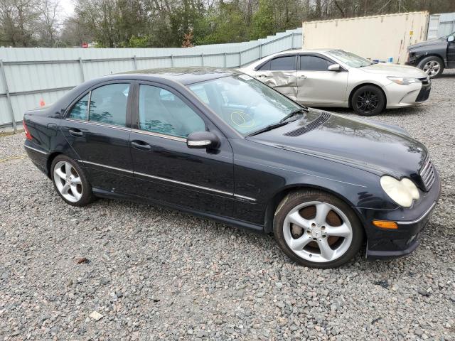 WDBRF40J35F712740 - 2005 MERCEDES-BENZ C 230K SPORT SEDAN CHARCOAL photo 4