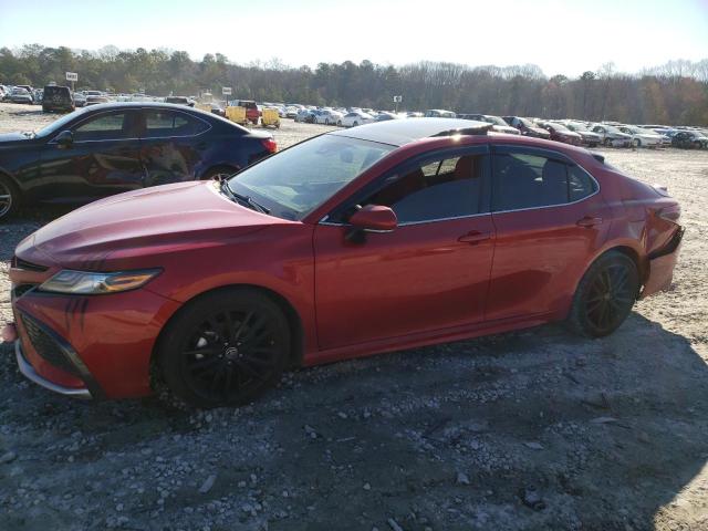 4T1K61AK9MU430956 - 2021 TOYOTA CAMRY XSE RED photo 1