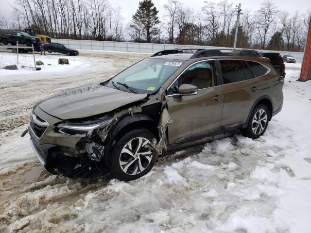 4S4BTANC9L3161485 - 2020 SUBARU OUTBACK LIMITED TEAL photo 1