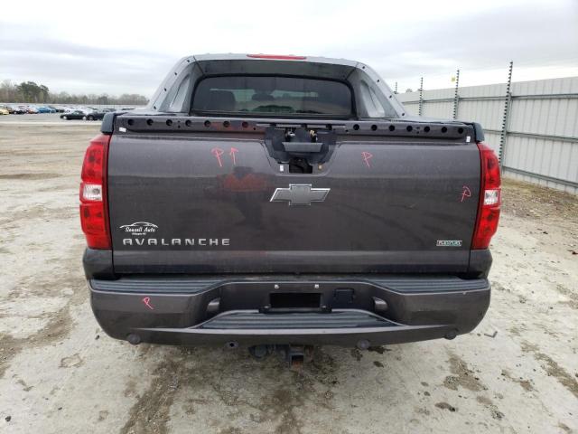 3GNVKFE02AG155343 - 2010 CHEVROLET AVALANCHE LT GRAY photo 6