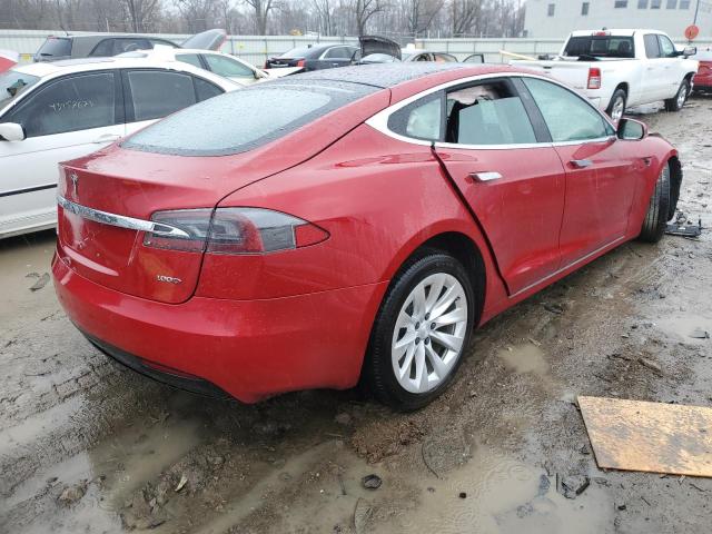 5YJSA1E25HF217496 - 2017 TESLA MODEL S Qırmızı foto 3