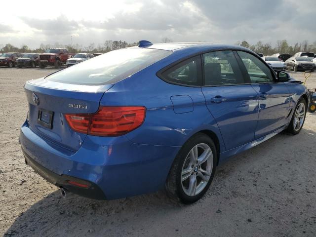 WBA3X9C56FD868314 - 2015 BMW 335 XIGT BLUE photo 3