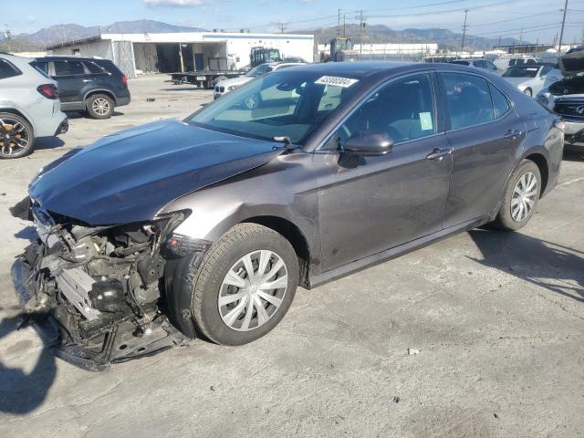 4T1C31AK3NU591866 - 2022 TOYOTA CAMRY LE CHARCOAL photo 1