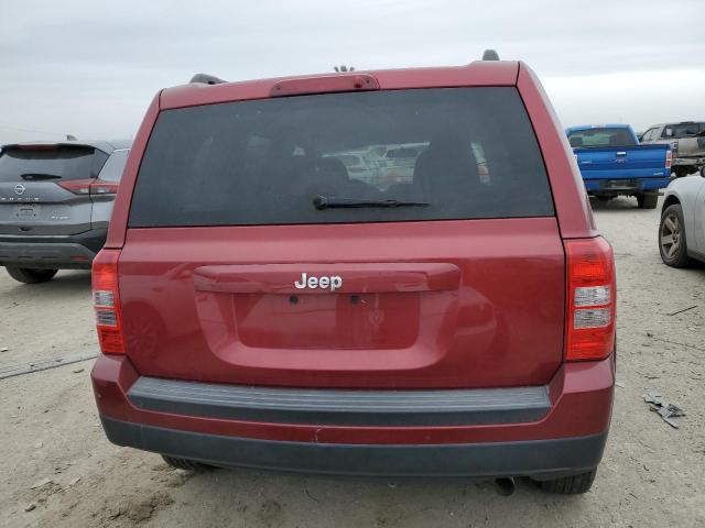 1C4NJPBA1ED789096 - 2014 JEEP PATRIOT SPORT RED photo 6