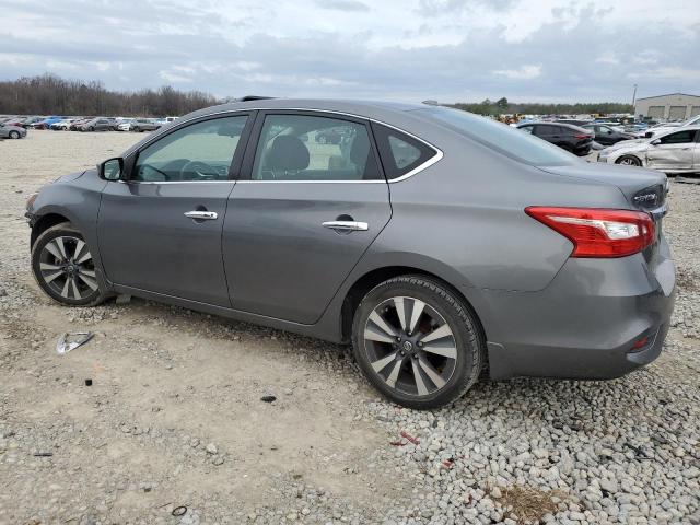 3N1AB7AP6KY279744 - 2019 NISSAN SENTRA S GRAY photo 2