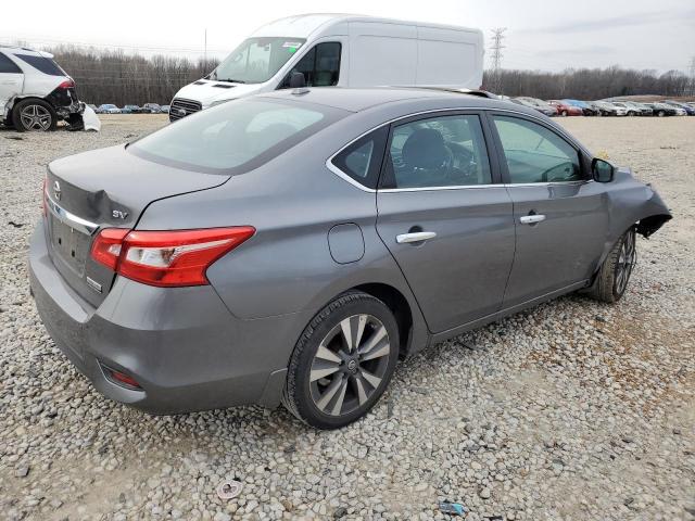 3N1AB7AP6KY279744 - 2019 NISSAN SENTRA S GRAY photo 3