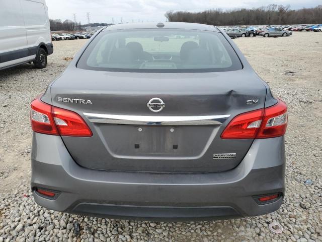 3N1AB7AP6KY279744 - 2019 NISSAN SENTRA S GRAY photo 6