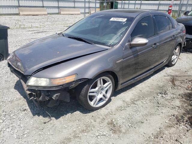 19UUA66268A022103 - 2008 ACURA TL CHARCOAL photo 2