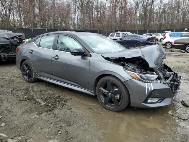 3N1AB8DV7NY279479 - 2022 NISSAN SENTRA SR GRAY photo 4