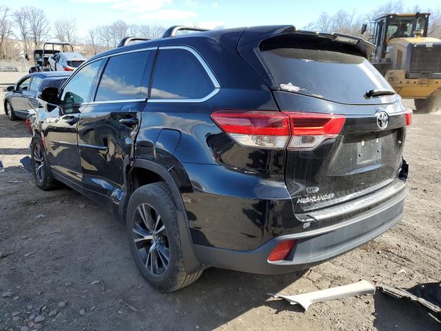 5TDBZRFH2JS833166 - 2018 TOYOTA HIGHLANDER LE BLACK photo 2