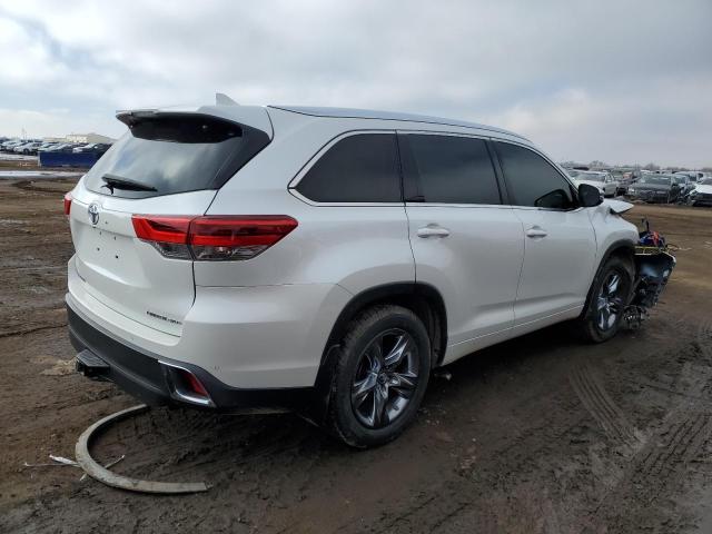 5TDDZRFH6HS374016 - 2017 TOYOTA HIGHLANDER LIMITED WHITE photo 3