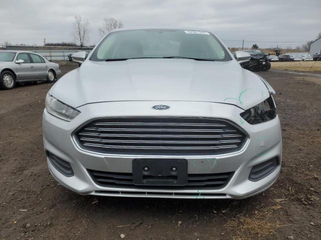 3FA6P0LUXER313204 - 2014 FORD FUSION SE HYBRID SILVER photo 5