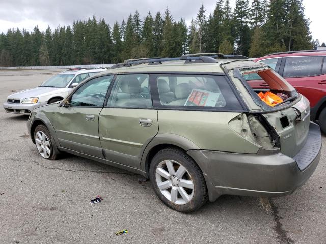 4S4BP62C867360305 - 2006 SUBARU LEGACY OUTBACK 2.5I LIMITED GREEN photo 2