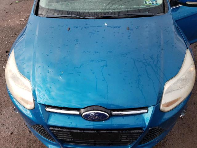 1FAHP3N23CL389509 - 2012 FORD FOCUS TITANIUM BLUE photo 11