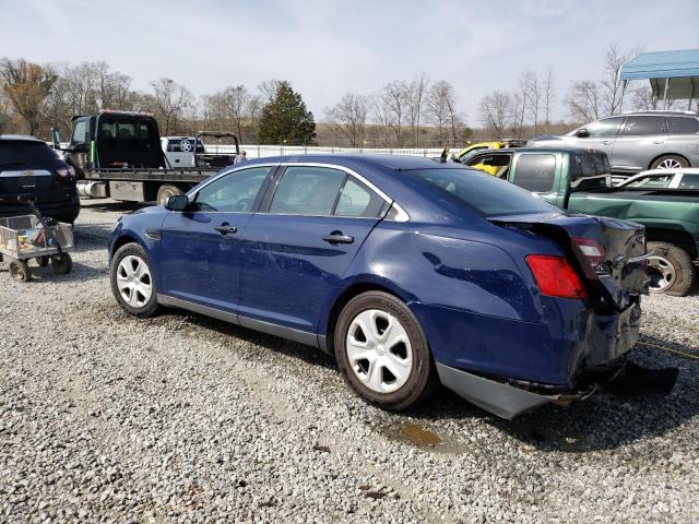 1FAHP2L85FG200096 - 2015 FORD TAURUS POLICE INTERCEPTOR BLUE photo 2