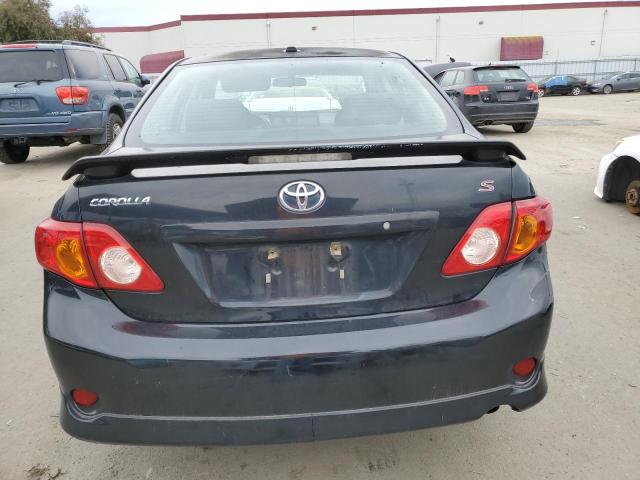 1NXBU40E69Z082317 - 2009 TOYOTA COROLLA BASE GRAY photo 6