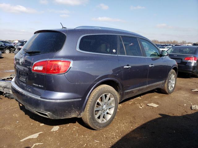 5GAKRCKD7DJ163553 - 2013 BUICK ENCLAVE BLUE photo 3