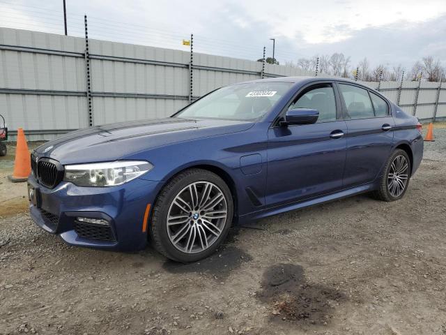 WBAJB1C55JB084847 - 2018 BMW 530XE BLUE photo 1