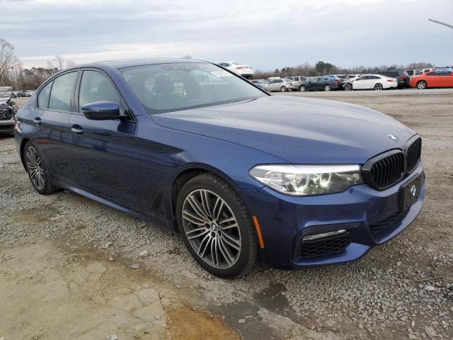 WBAJB1C55JB084847 - 2018 BMW 530XE BLUE photo 4