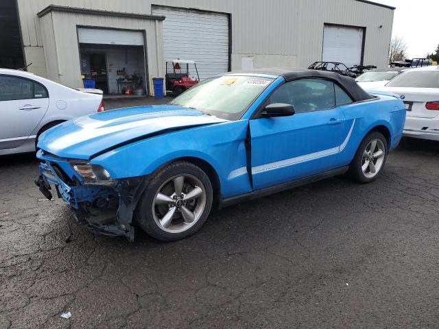 1ZVBP8EMXC5286989 - 2012 FORD MUSTANG BLUE photo 1