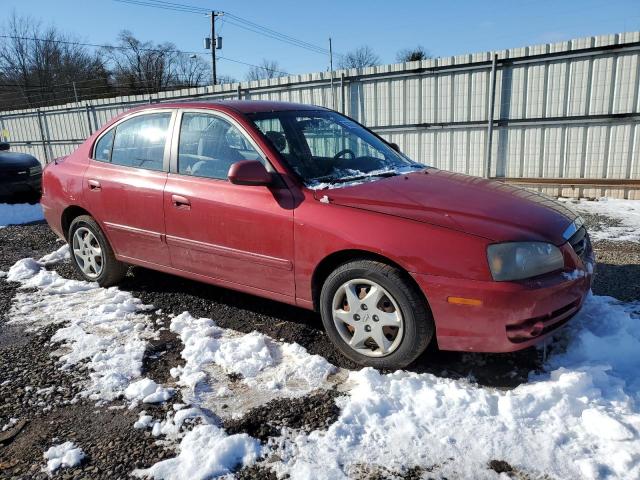 KMHDN46D75U025431 - 2005 HYUNDAI ELANTRA GLS MAROON photo 4