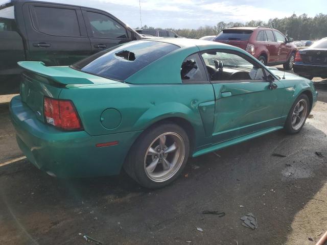 1FAFP42X51F251141 - 2001 FORD MUSTANG GT GREEN photo 3