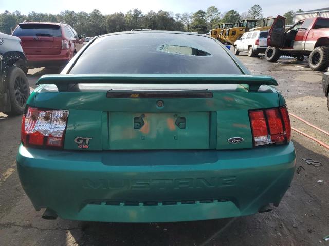 1FAFP42X51F251141 - 2001 FORD MUSTANG GT GREEN photo 6