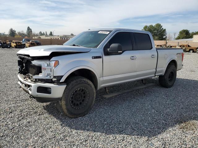 1FTFW1EG1JFE04525 - 2018 FORD F150 SUPERCREW SILVER photo 1