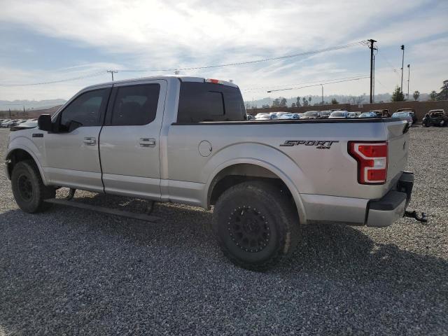 1FTFW1EG1JFE04525 - 2018 FORD F150 SUPERCREW SILVER photo 2