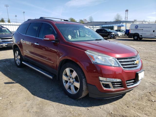 1GNKVJKD2FJ343998 - 2015 CHEVROLET TRAVERSE LTZ BURGUNDY photo 4