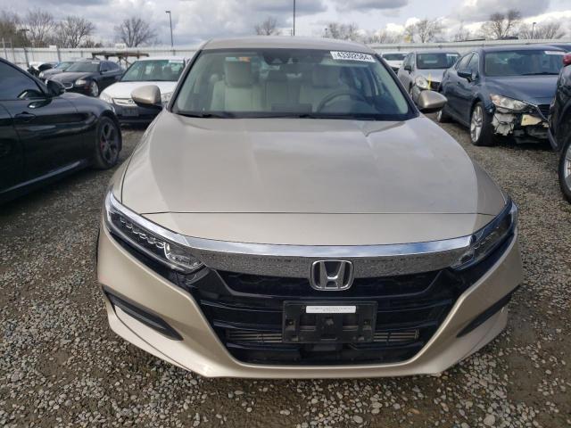 1HGCV1F1XJA035291 - 2018 HONDA ACCORD LX TAN photo 5