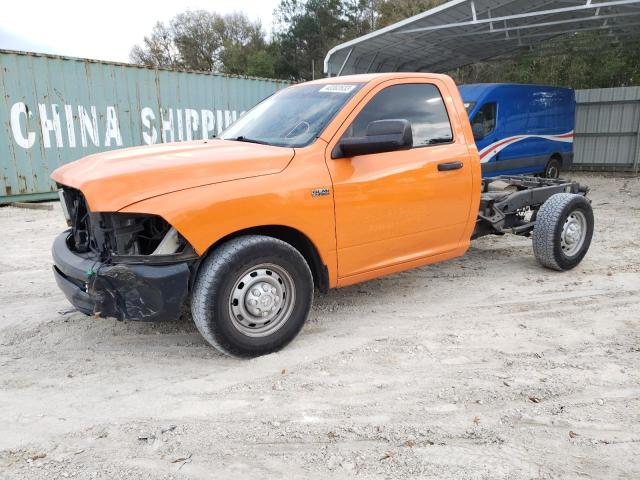 3C7WD4AT8CG314979 - 2012 DODGE RAM 2500 S ORANGE photo 2