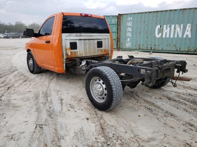 3C7WD4AT8CG314979 - 2012 DODGE RAM 2500 S ORANGE photo 3