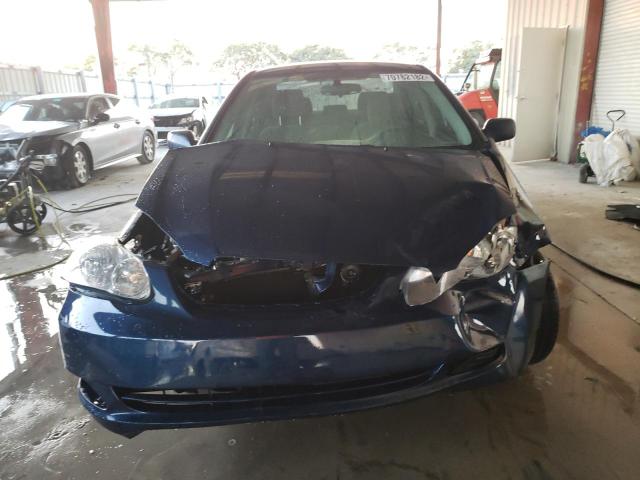 2T1BR32E77C808807 - 2007 TOYOTA COROLLA CE BLUE photo 5