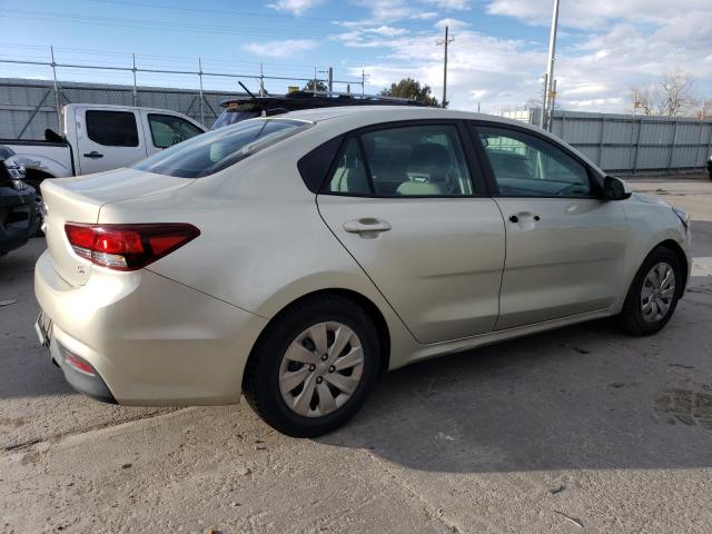 3KPA24AB2JE059033 - 2018 KIA RIO LX GOLD photo 3