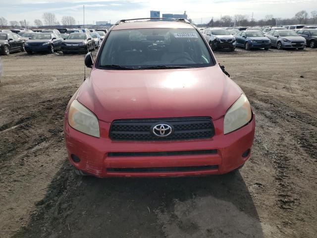 JTMBD33V986066545 - 2008 TOYOTA RAV4 RED photo 5