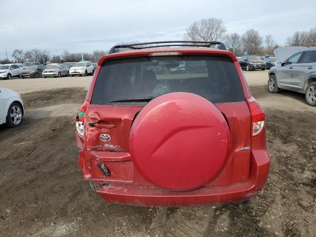 JTMBD33V986066545 - 2008 TOYOTA RAV4 RED photo 6