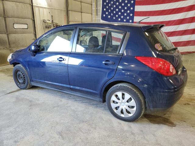 3N1BC13E58L372819 - 2008 NISSAN VERSA S BLUE photo 2