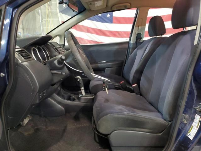 3N1BC13E58L372819 - 2008 NISSAN VERSA S BLUE photo 7