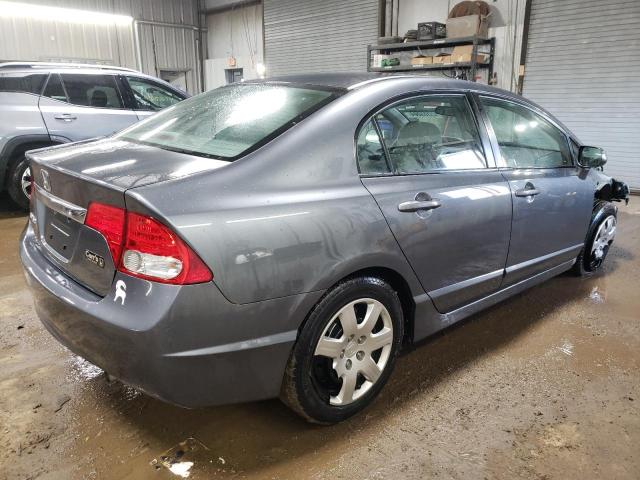 19XFA1F58BE049280 - 2011 HONDA CIVIC LX GRAY photo 3