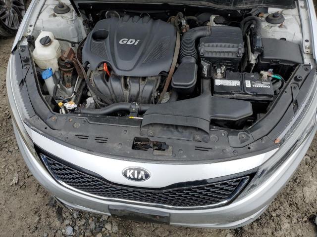 5XXGM4A70FG383662 - 2015 KIA OPTIMA LX SILVER photo 11