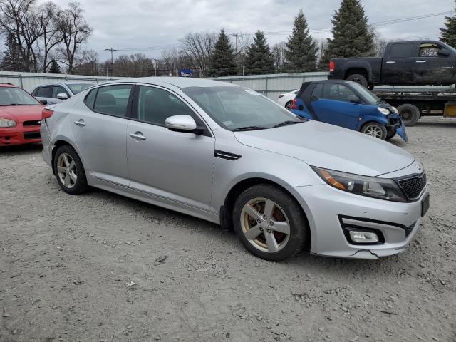 5XXGM4A70FG383662 - 2015 KIA OPTIMA LX SILVER photo 4