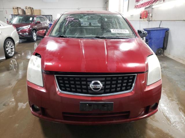 3N1AB61E38L618829 - 2008 NISSAN SENTRA 2.0 RED photo 5