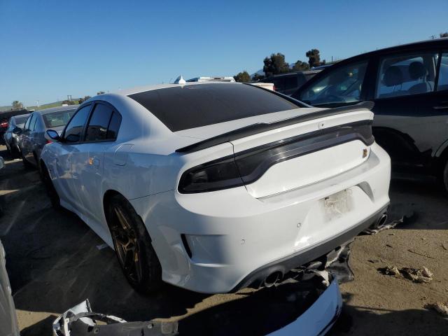 2C3CDXGJ2KH600014 - 2019 DODGE CHARGER SCAT PACK WHITE photo 2