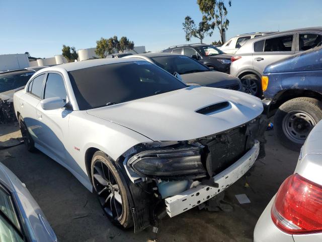 2C3CDXGJ2KH600014 - 2019 DODGE CHARGER SCAT PACK WHITE photo 4