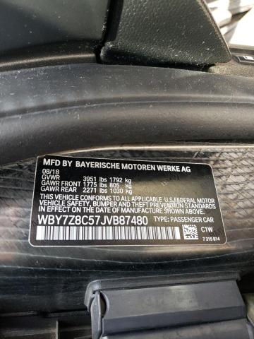 WBY7Z8C57JVB87480 - 2018 BMW I3 S REX BLUE photo 12