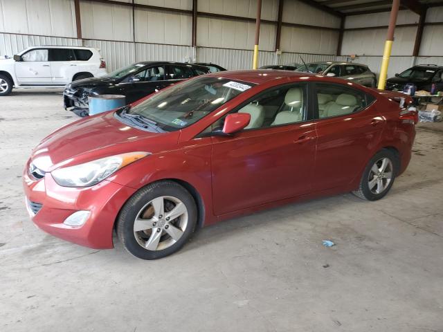 KMHDH4AE3CU424731 - 2012 HYUNDAI ELANTRA GL RED photo 1